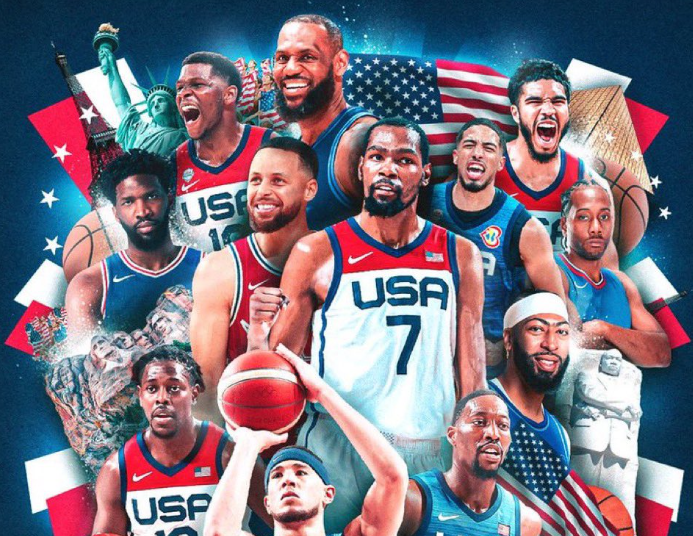 El Dream Team de Estados Unidos es encabezado por LeBron James