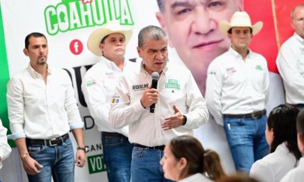 Hoy Coahuila está bien y seguro, destaca Riquelme