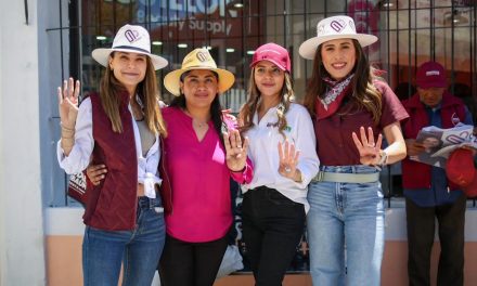 Parras se pintará de guinda: Cecilia Guadiana