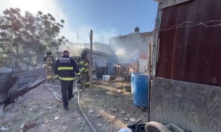 Pierde la vida una persona por heridas sufridas en un incendio en un tejabán de Saltillo