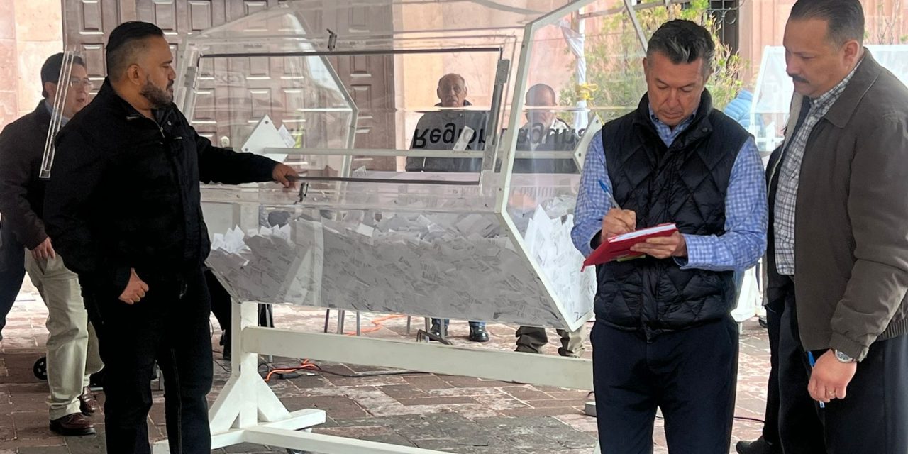 Celebran sorteo anual del control vehicular en Coahuila