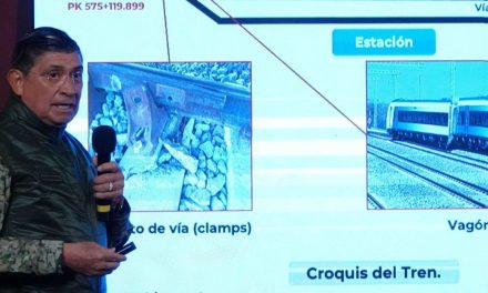Falla en sujeción de fijadores de tornillos causó descarrilamiento del Tren Maya