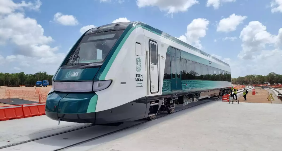 El Tren Maya estará listo y en operación al 100% en agisto, afirma AMLO
