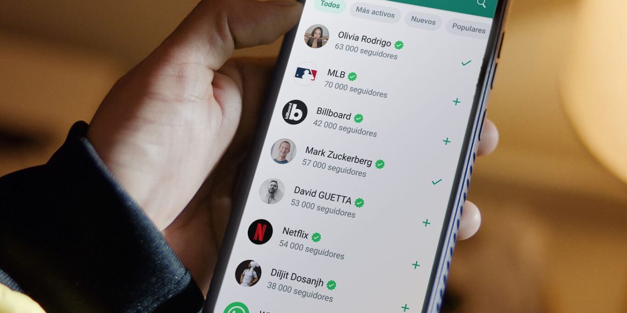 Javier Díaz reforzará grupos de seguridad de whatsapp