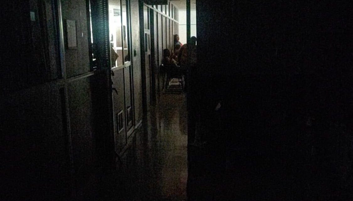 Sufre apagón clínica 27 del IMSS en Palaú