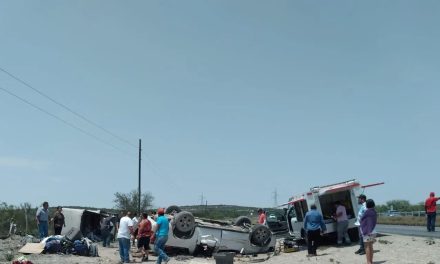 Volcadura deja 4 muertos en la 57