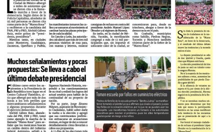 Portada RCG Carbonífera [20 de mayo de 2024] Miles de personas participan en la ‘Marea Rosa’; flamazo deja herido a un hombre y más…