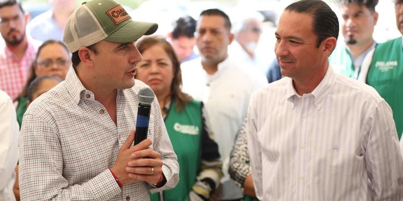 Supervisa Manolo Jiménez avance del libramiento en Acuña
