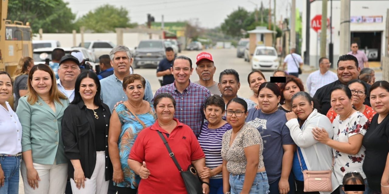 Supervisa alcalde mejoramiento de vialidades de Acuña