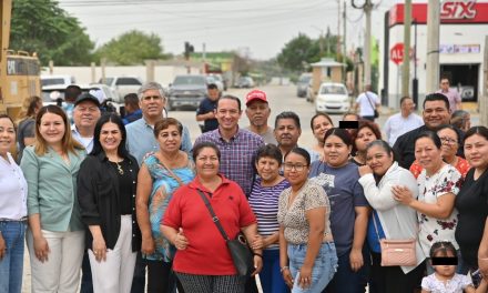 Supervisa alcalde mejoramiento de vialidades de Acuña