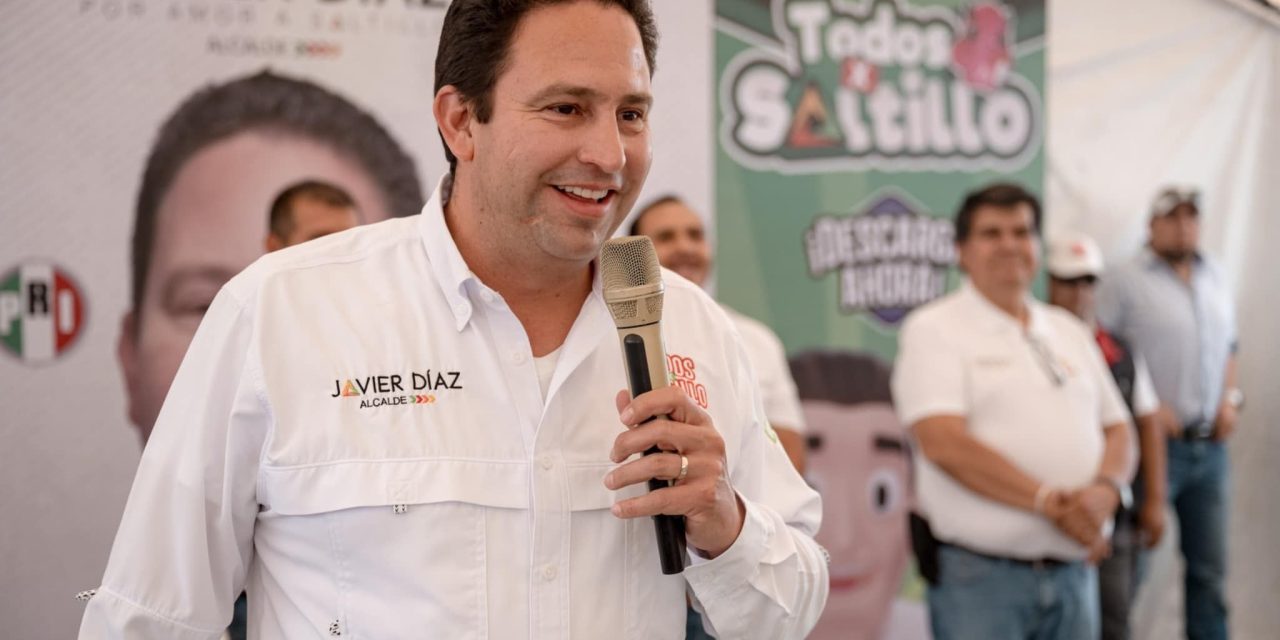 Aventaja Javier Díaz contienda por el Ayuntamiento