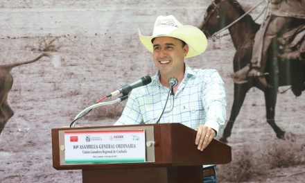 Manolo Jiménez reitera compromiso con sector ganadero