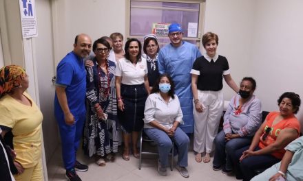 Supervisa Presidenta del DIF programa de operación de cataratas