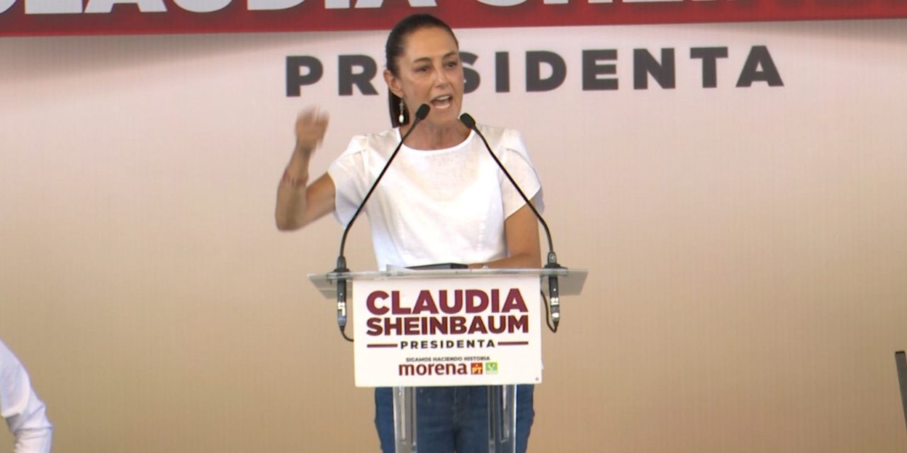 Cierra campaña Claudia Sheinbaum en Saltillo