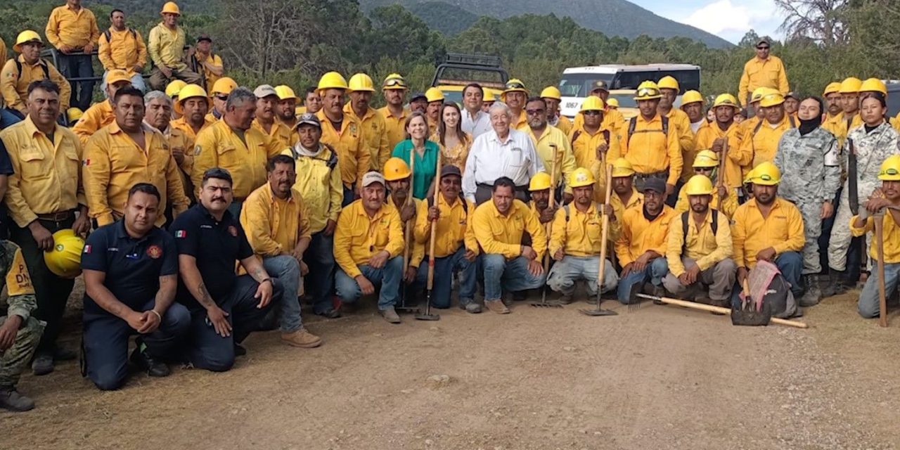 Controlados incendios forestales en Saltillo y Arteaga