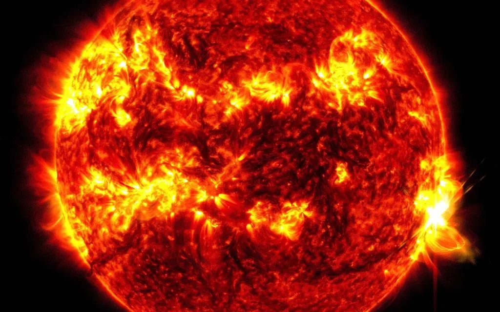 El sol emite la llamarada más potente de su ciclo