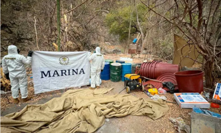 Armada de México y FGR desarticulan ocho laboratorios clandestinos en Sinaloa