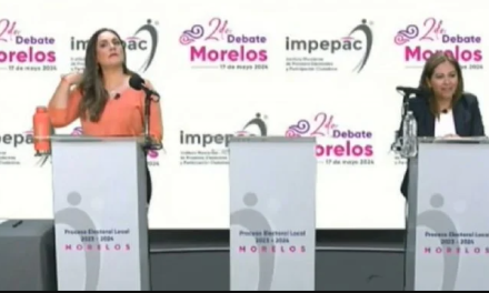 Candidata de Morena a la gubernatura de Morelos no asiste a debate