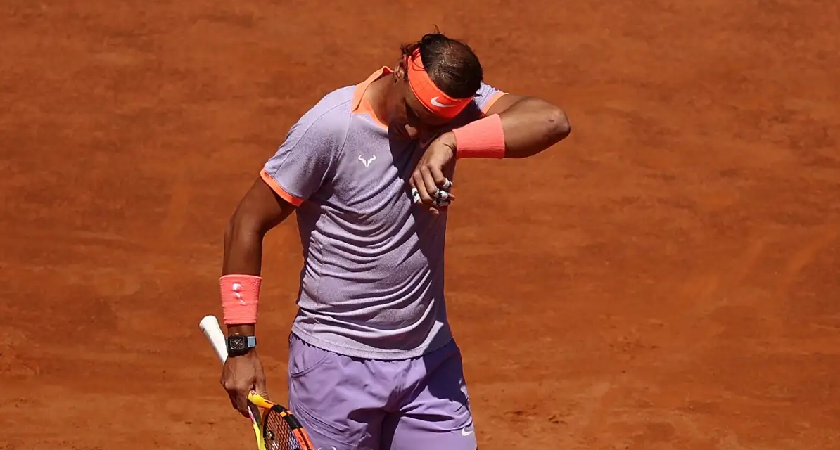 Nadal cae eliminado en segunda ronda del Masters 1000 de Roma