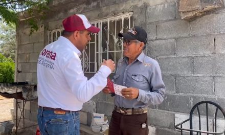 Ofrece candidato a la alcaldía de Arteaga por Morena mejorar el libramiento Oscar Flores Tapia