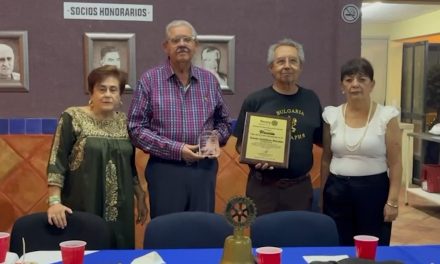 Reconoce Rotary Internacional a Don Tomás Gutiérrez por su labor altruista de más de 44 años