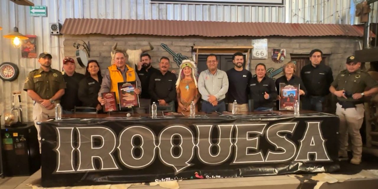 Presentan tercera edición de ‘La Iroquesa’ en Saltillo
