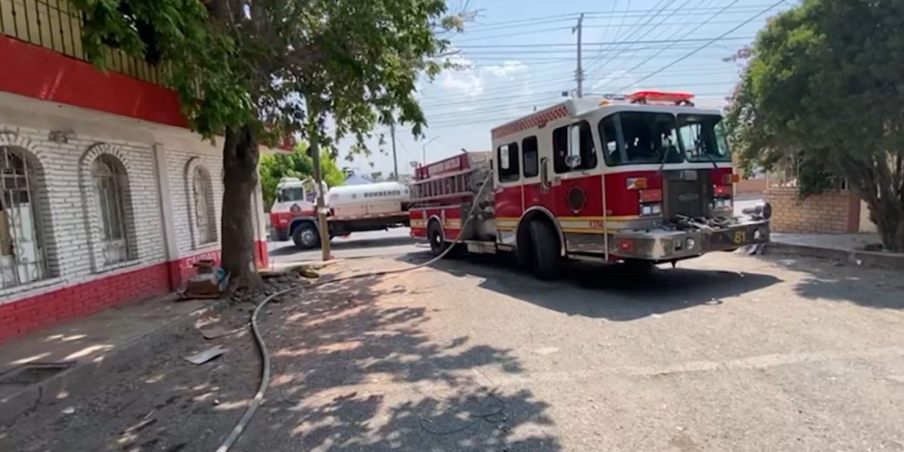 Se incendia casa habitación en Saltillo