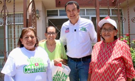 Se van a fortalecer los beneficios de los adultos mayores; afirma Jaime Bueno
