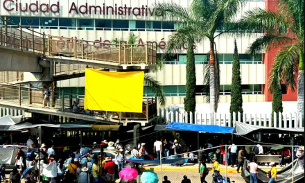 Paro de la SNTE suspende actividades gubernamentales en Oaxaca