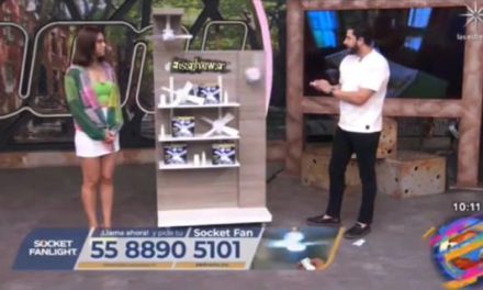 Tania Rincón vive ‘epic fail’ en televisión; promocionaba un ventilador y se rompe en vivo