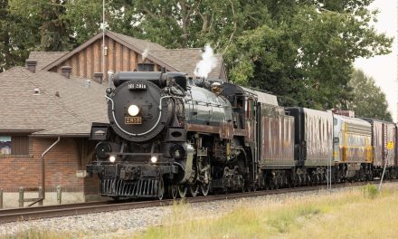 Pasara el tren del pasado por Ramos Arizpe y Saltillo