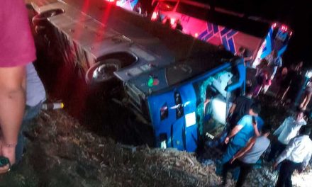 Accidente en Veracruz deja 18 simpatizantes de Morena heridos