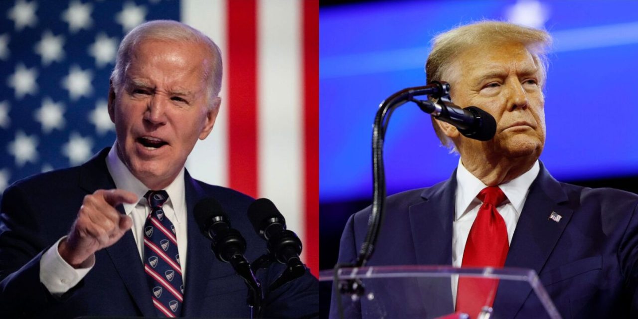 Biden y Trump listos para el primer debate presidencial bajo estrictas reglas