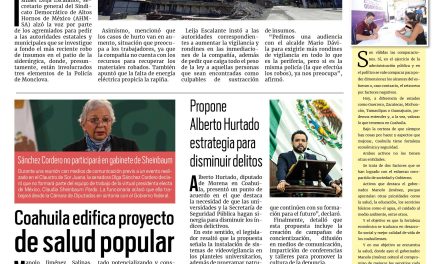 Portada RCG Centro [26 de junio de 2024] Exigen investigación por saqueos a AHMSA; detectan y clausuran pozos de agua ilegales y más…
