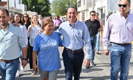 Mantiene Emilio de Hoyos entrega de obras de pavimentación