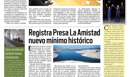 Portada RCG Fronteriza [11 de junio de 2024] Fortalece Coahuila coordinación en materia de seguridad; Invierte Gobierno de Acuña en la educación y más…