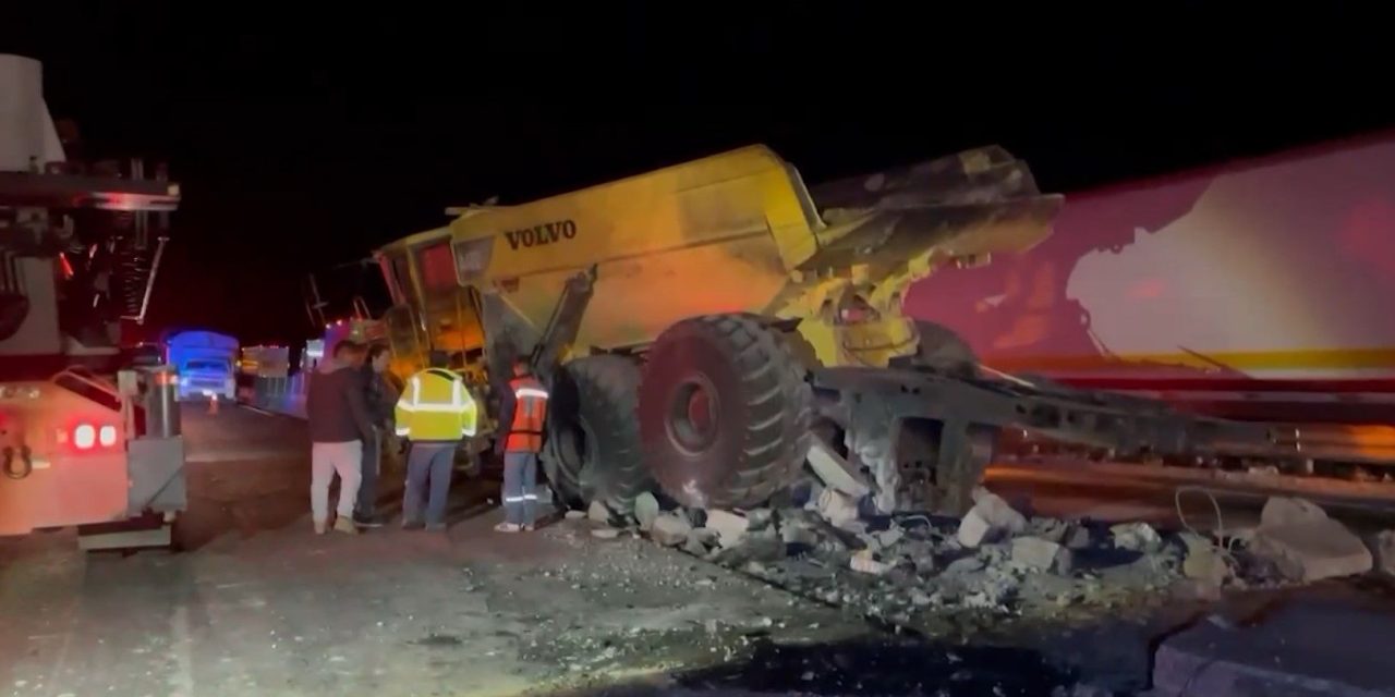 Accidente paraliza la carretera 57
