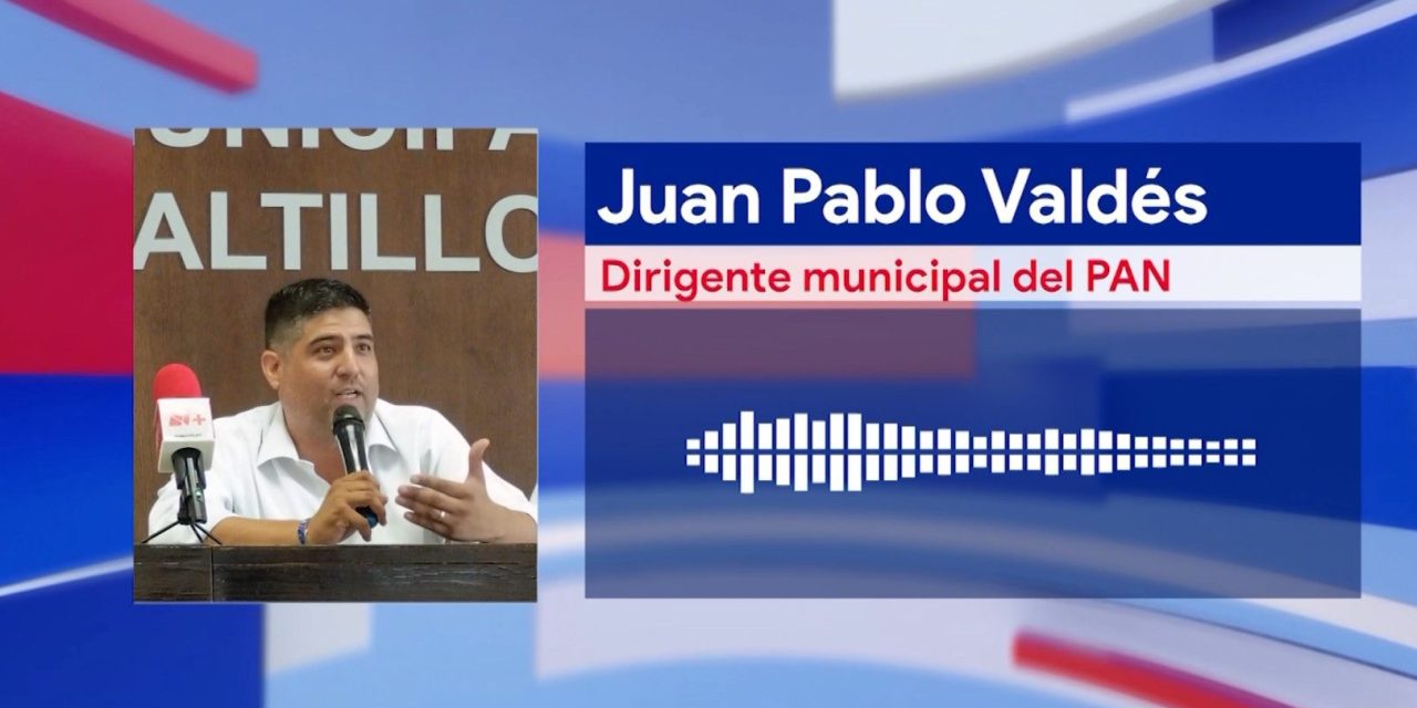 Buscaría Juan Pablo Valdés dirigencia estatal del PAN