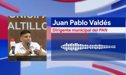 Buscaría Juan Pablo Valdés dirigencia estatal del PAN