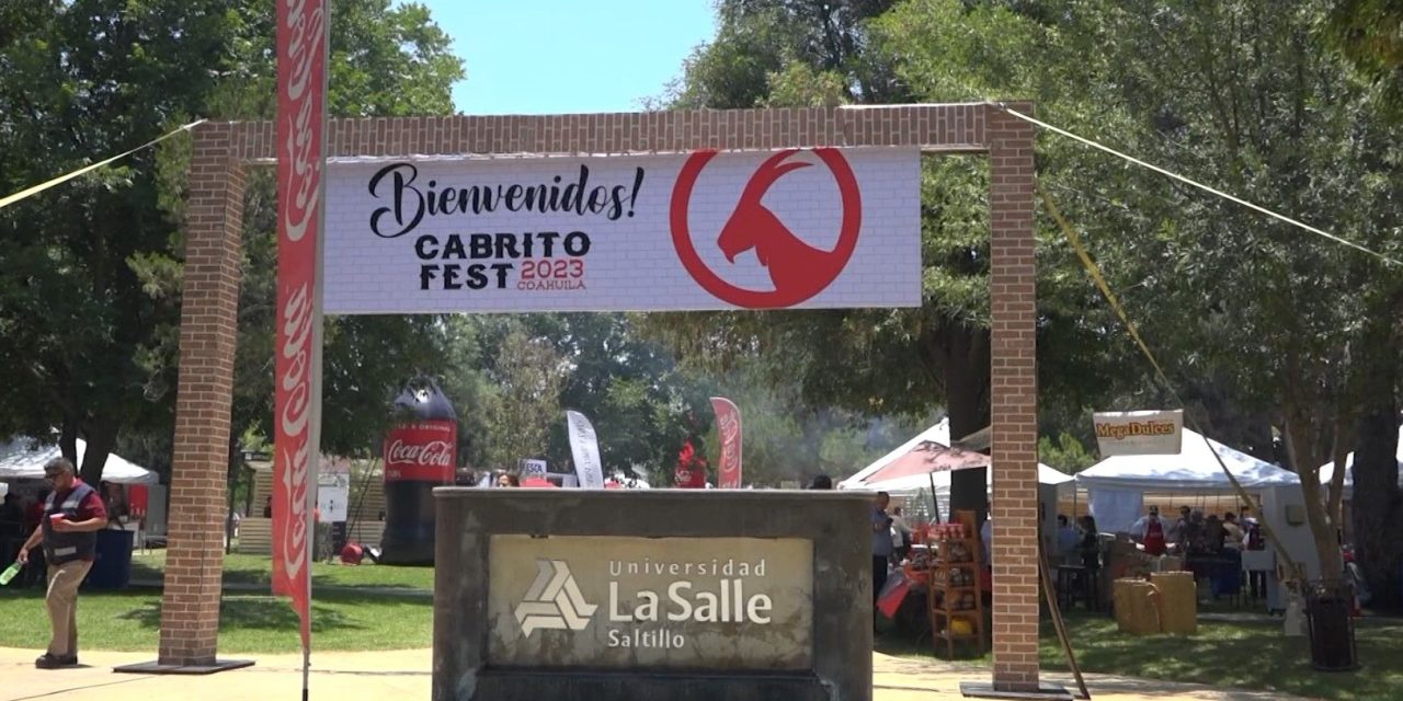 Todo listo para el Cabrito Fest en Saltillo