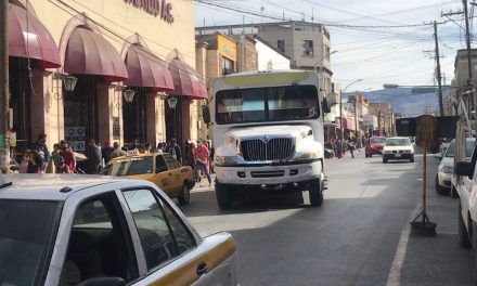 Cambian trayecto rutas de transporte en el centro de Saltillo