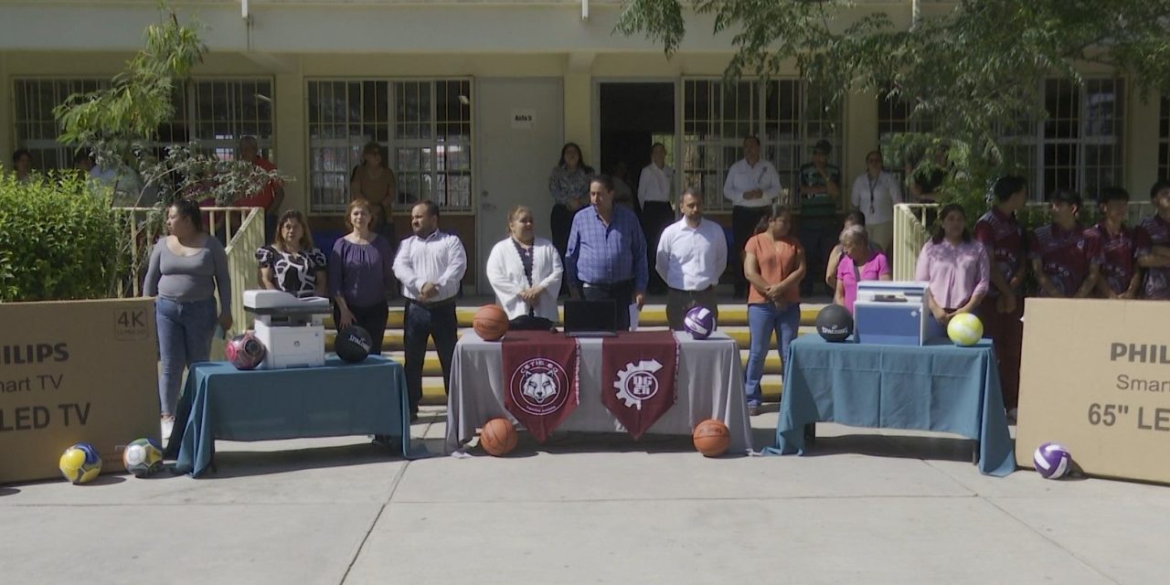 Cumple Chema Morales con la educación en Ramos Arizpe