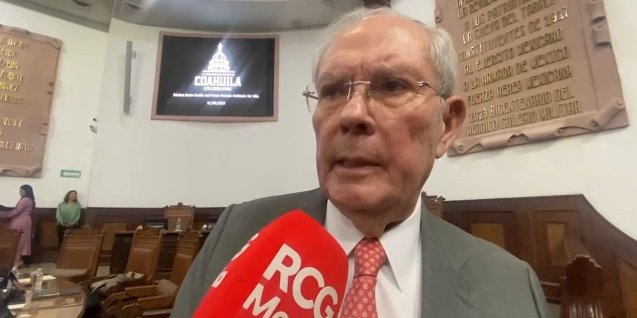 El líder del PRI en Coahuila considera buena la elección del 2 de junio