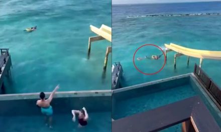 Video: Exjugador del Real Madrid rescata a una pareja que se ahogaba en el mar