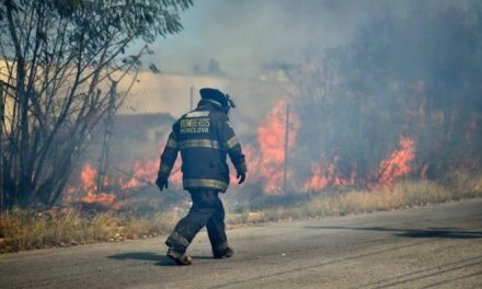 Aumentan los incendios de baldíos en Monclova 