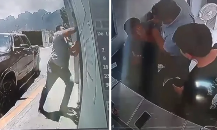 Ahora en Monterrey, golpean a guardia de fraccionamiento privado (video)