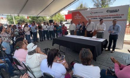 Inicia rehabilitación de la calle General Cepeda