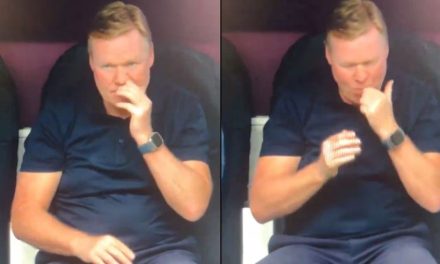 Captan a entrenador de Países Bajos comiéndose los mocos en pleno partido de la Euro