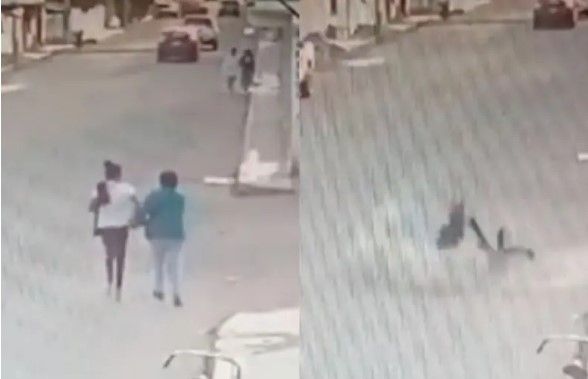 Video: Lomitos se convierten en el ‘correcaminos’ y atropellan a dos mujeres en la calle
