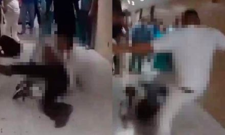 Video: ‘Te metiste con la persona equivocada’; enfermero golpea a un guardia de seguridad en el IMSS